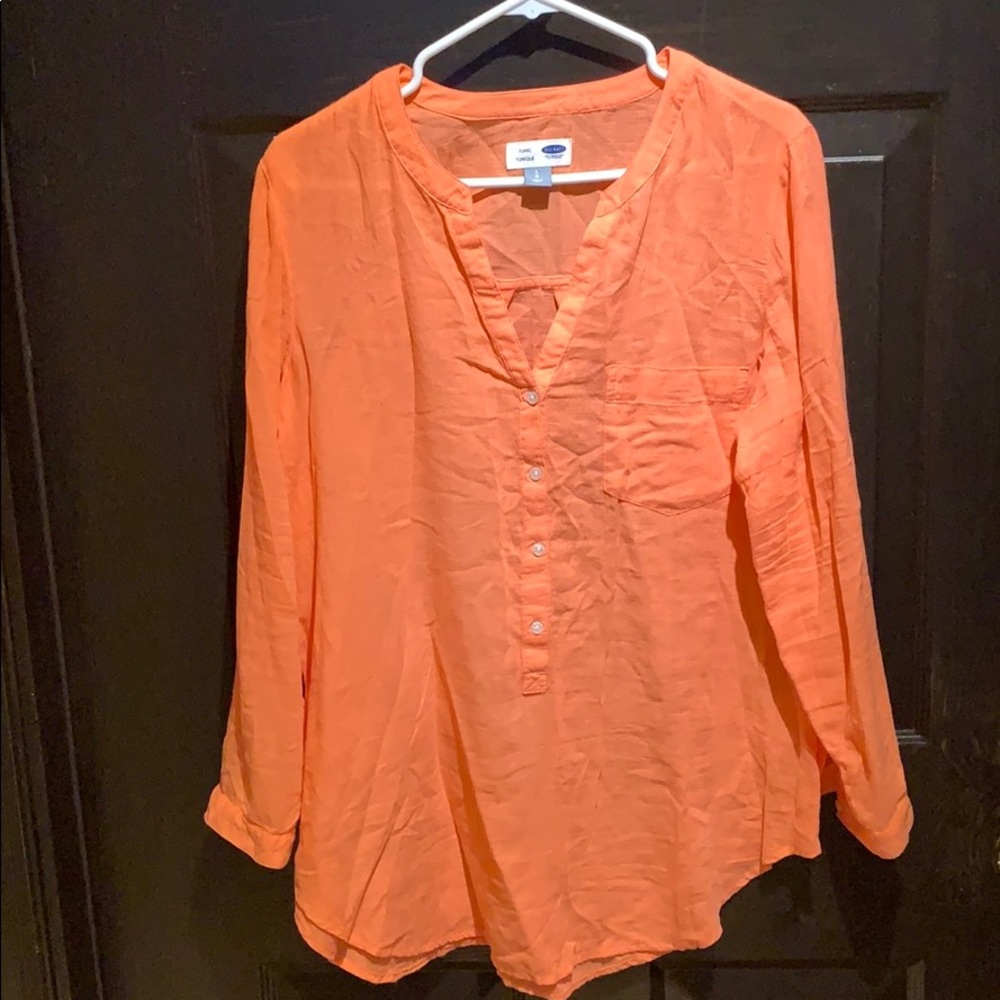 Orange Tunic Old Navy